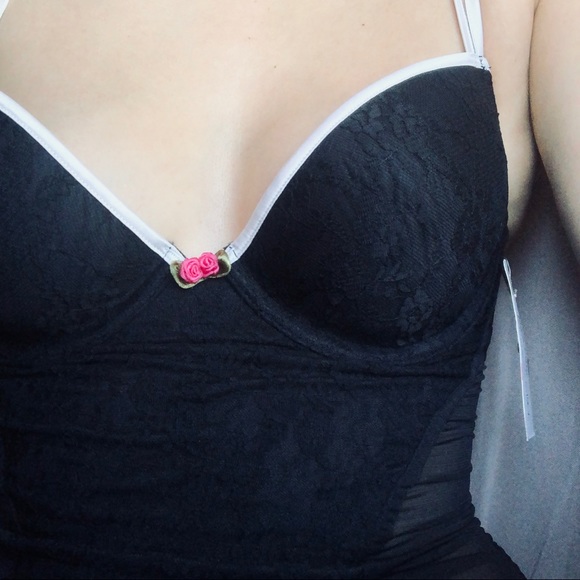 Jezebel Other - Black Lace Bustier